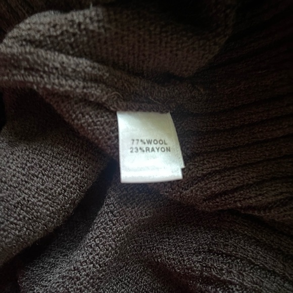 ST.JOHN SPORT DARK BROWK SWEATER DRESS - Picture 7 of 7